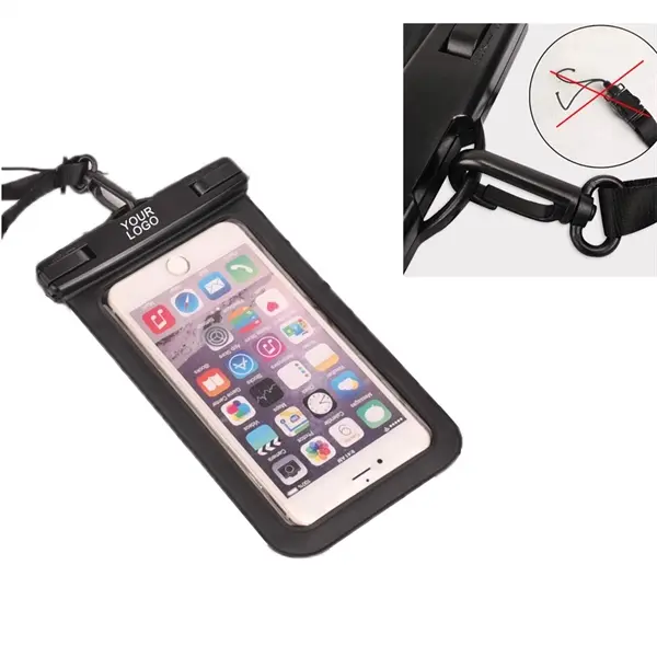 Clip phone waterproof bag