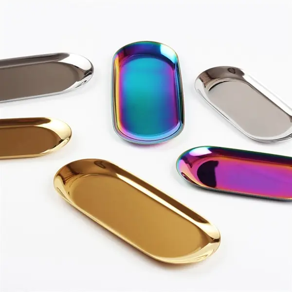 9 inch Oval Stainless Steel Tray