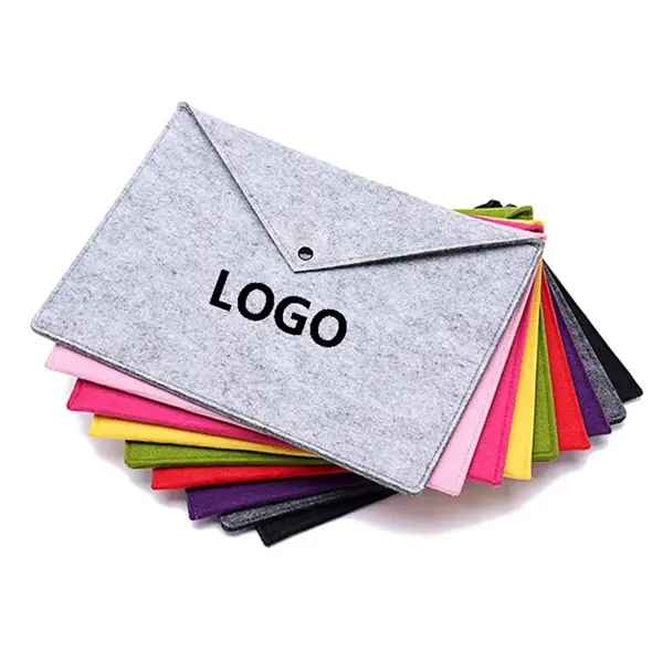 Felt Storage Laptop Pouch Document Bag