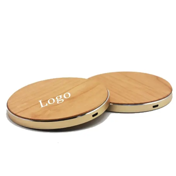 10W Wooden Wireless Charger