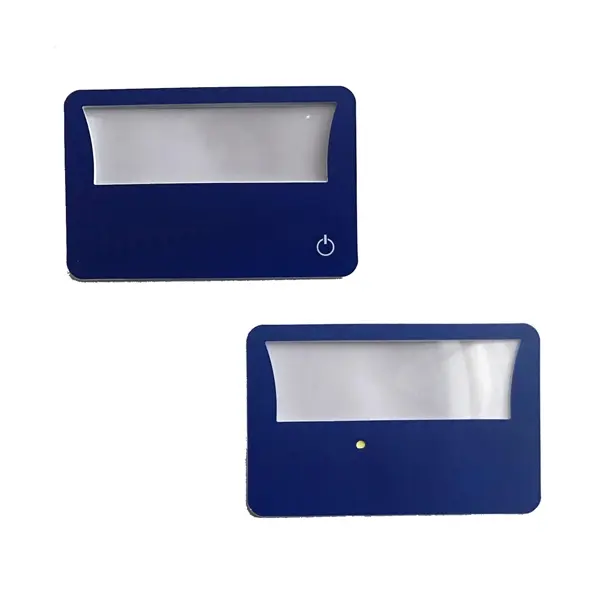 Credit Card Size Magnifier with LED Light