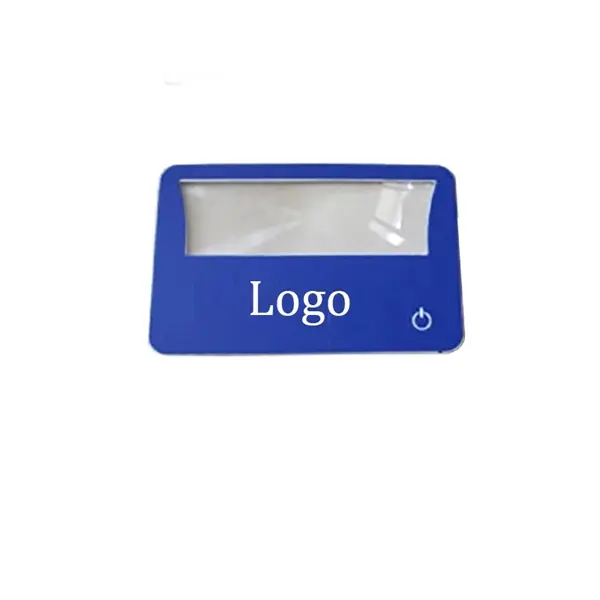 Credit Card Size Magnifier with LED Light