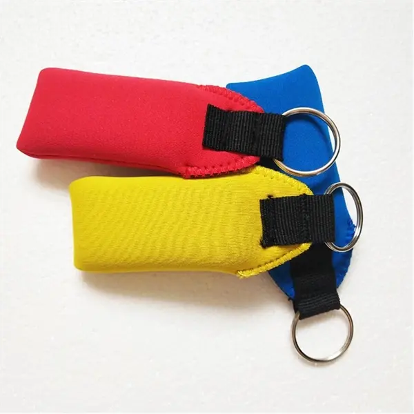 Floating Neoprene Keychain Tag