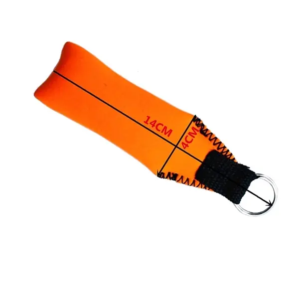 Floating Neoprene Keychain Tag