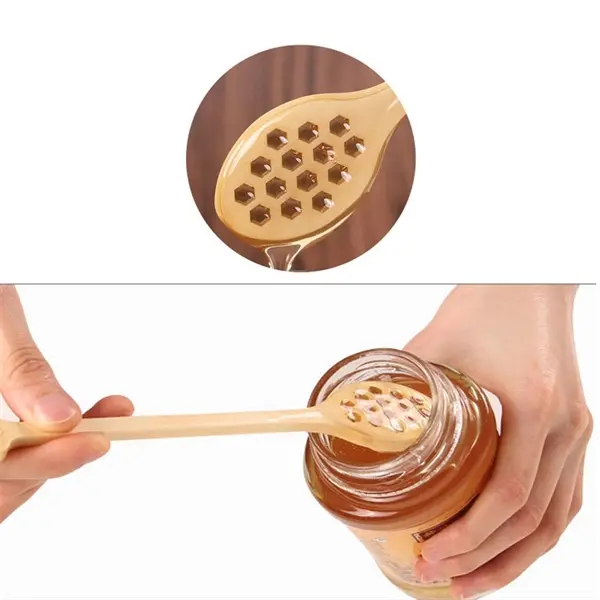 7" Wooden Honey Stick