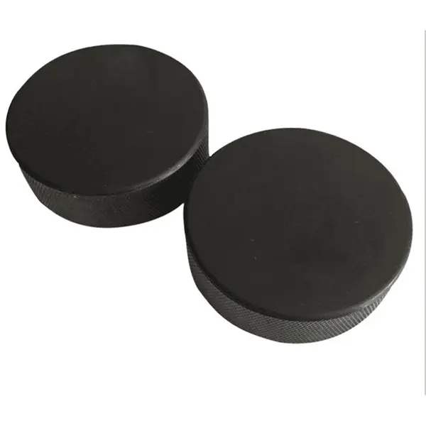 3" rubber ice hockey