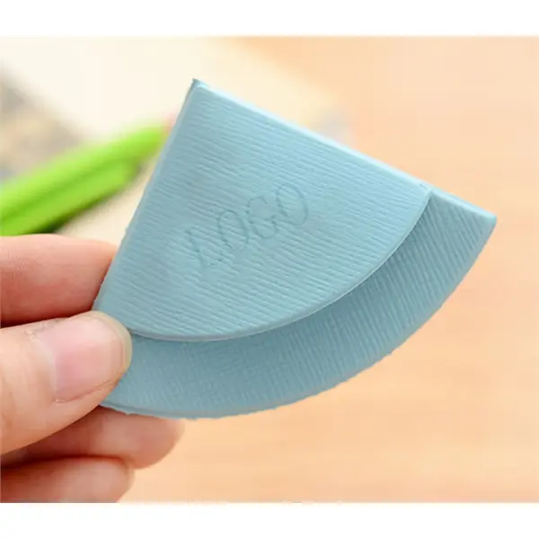 Multicolor PU leather corner bookmark