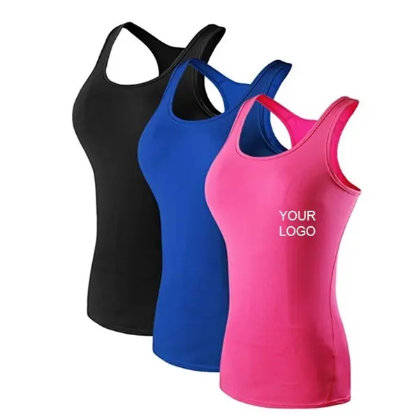 Solid color yoga vest
