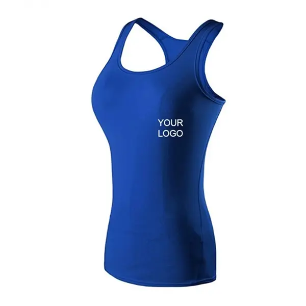 Solid color yoga vest