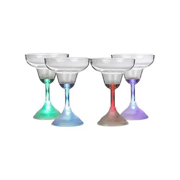 Light Up Flashing Plastic Cocktail Glasses
