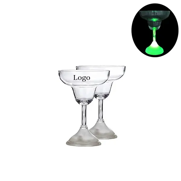 Light Up Flashing Plastic Cocktail Glasses