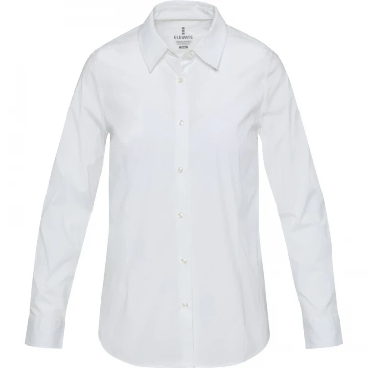 Carnelian Poplin Women's Shirt
