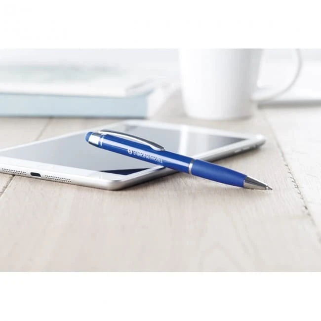 Aluminium pen with stylus