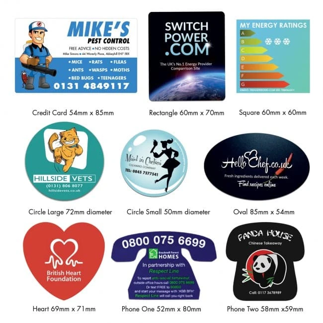 Fridge Magnets: Credit card