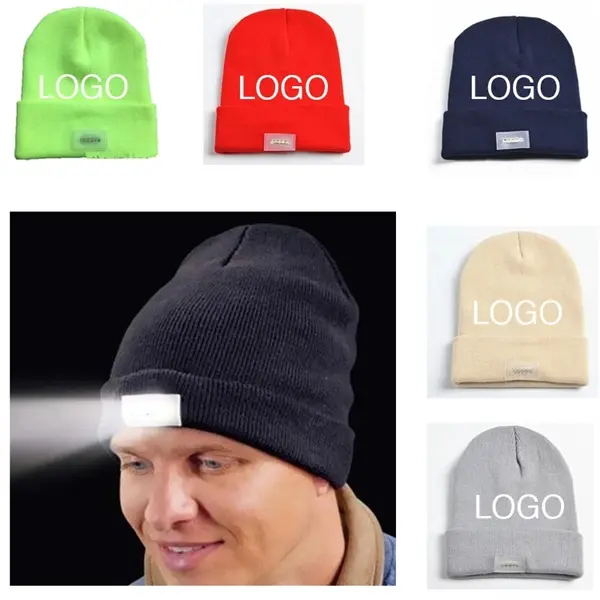 Ultra Bright 5 LED Winter Warm Beanie