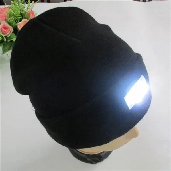 Ultra Bright 5 LED Winter Warm Beanie
