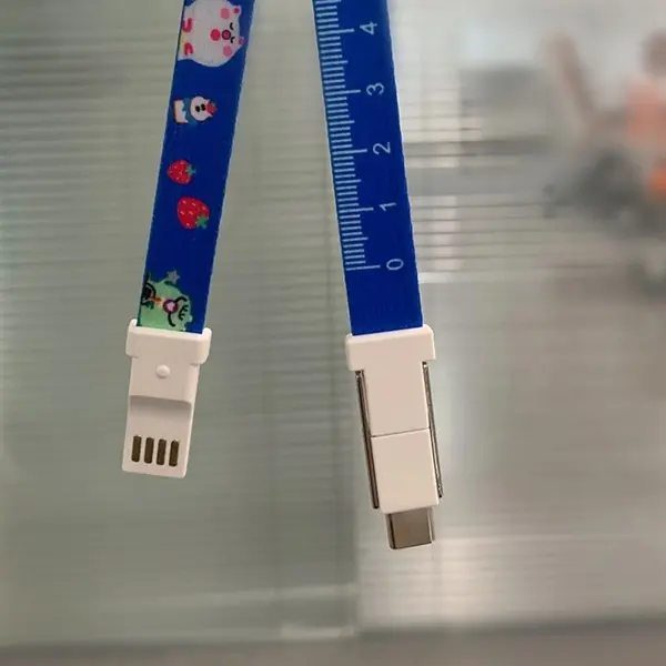 3-in-1 Lanyard USB Charging Cable