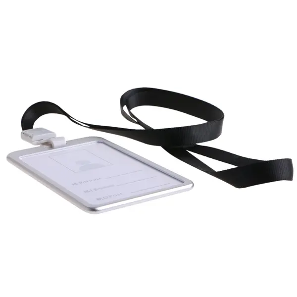 Aluminum Alloy ID Badge Card Holder
