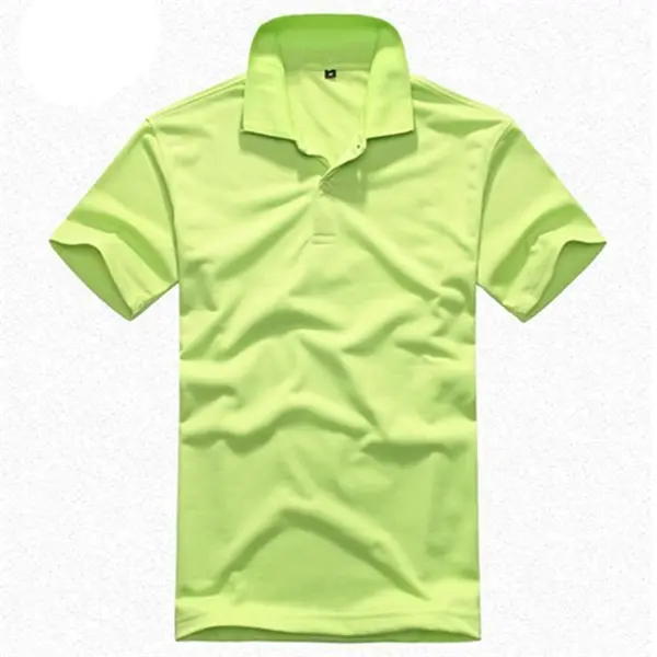 Plain cotton staff short sleeve T-shirt
