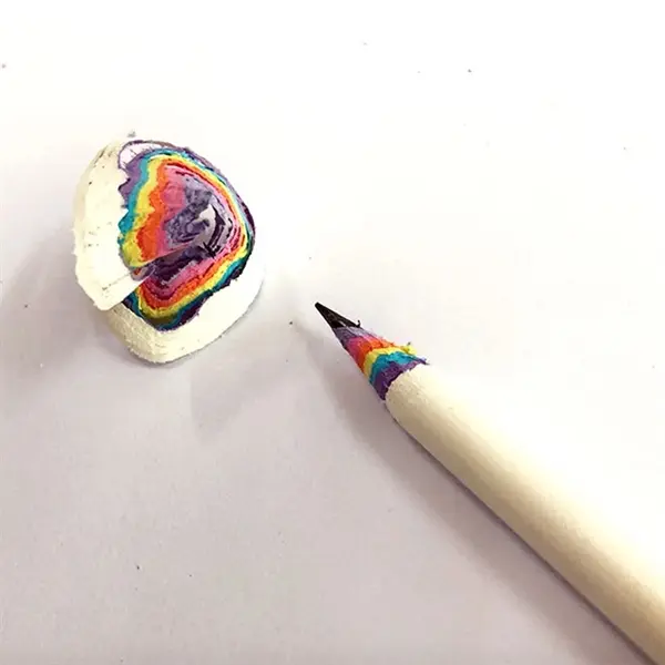 Eco-Friendly Paper Rolled Rainbow Pencil