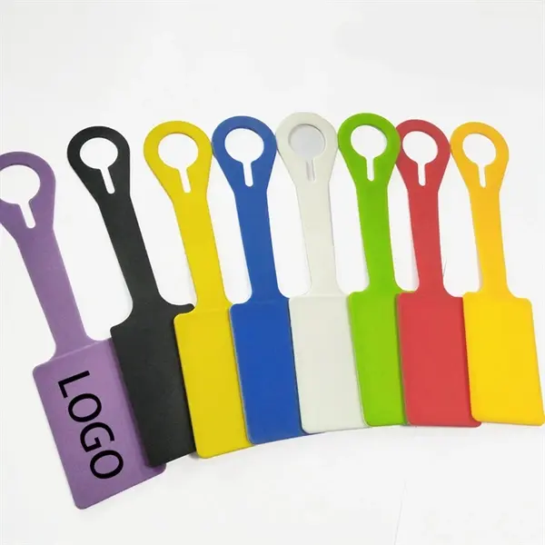 Silicone luggage tag