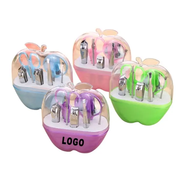 9 Pieces Apple Shaped Manicure Set