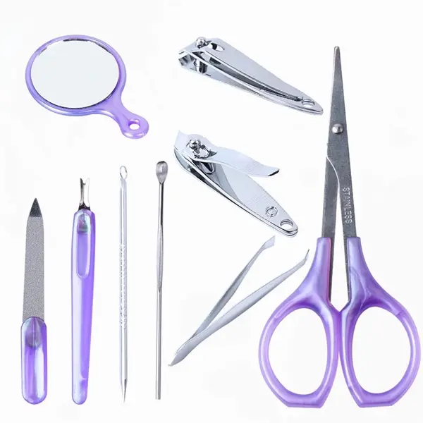 9 Pieces Apple Shaped Manicure Set