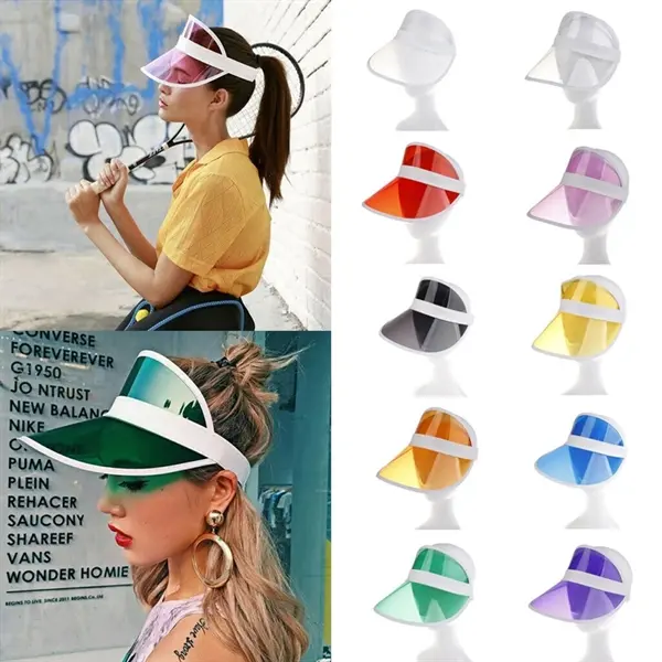 Custom PVC Dealer Poker Visor