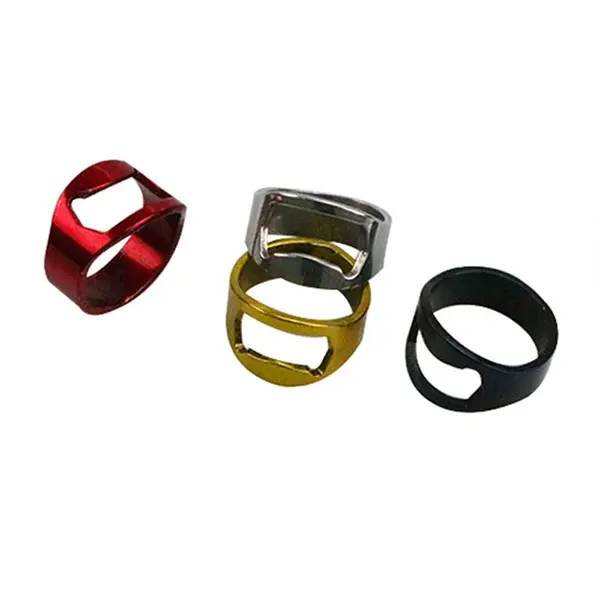 22mm Stainless Steel Finger Ring Mini Bottle Opener