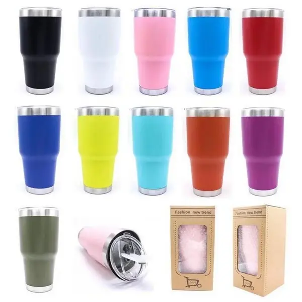 30oz Tumbler Large Travel Mug with Lid