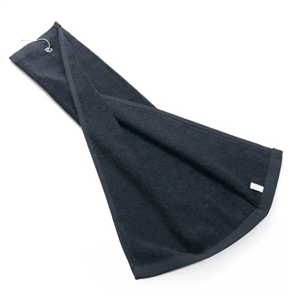 Golf Towel With Metal Grommet and Clip