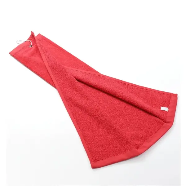 Golf Towel With Metal Grommet and Clip