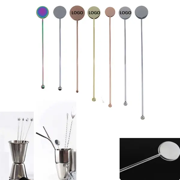 6" Stainless Steel Stir Stick