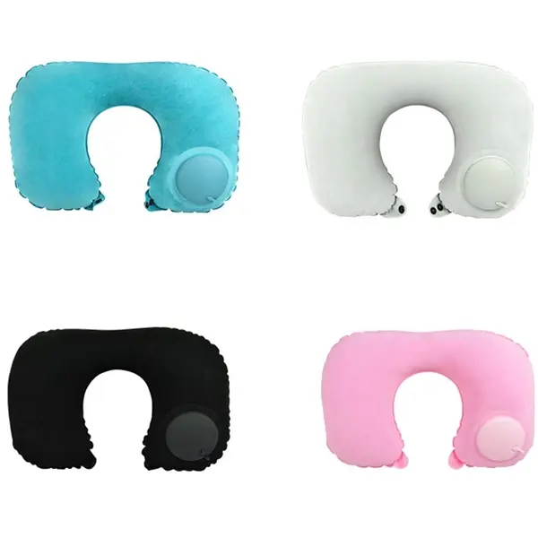 Air Pump Inflatable Neck Pillow