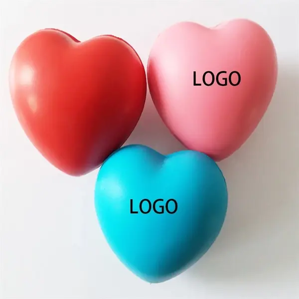 Polyurethane Heart Shape Stress Reliever