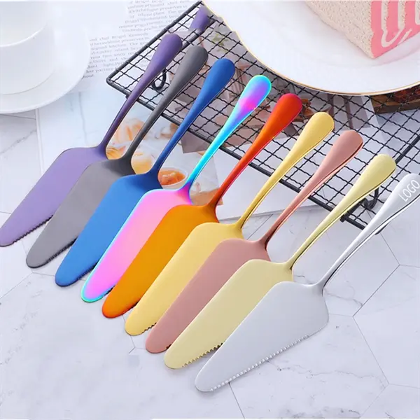 Stainless steel pizza cheese knife
