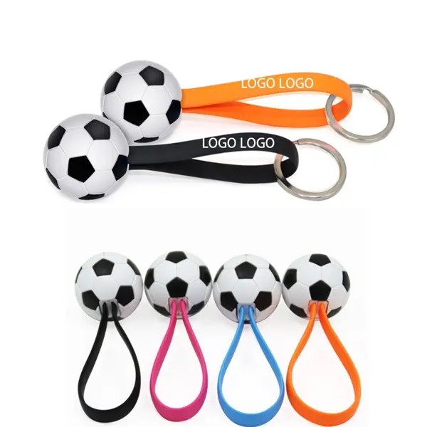 Football key chain handbag pendant key chain lock cord footb