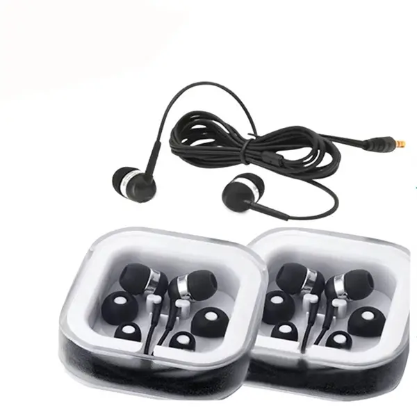 Ear Buds in Clear Case
