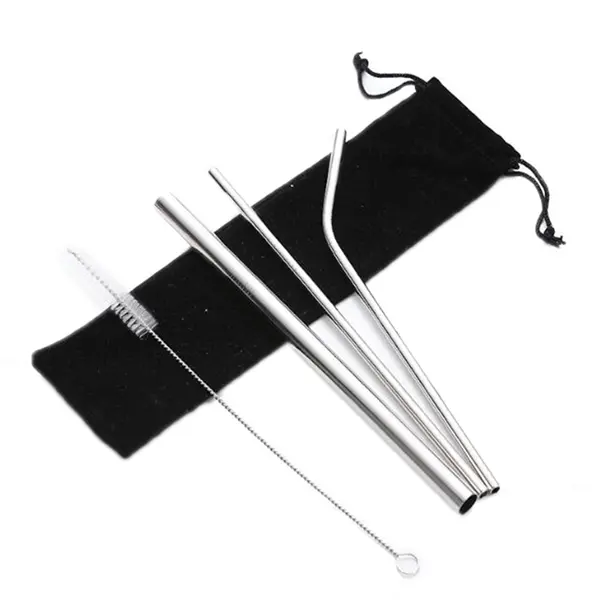 Stainless Steel Straw Set