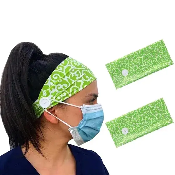 Button Headbands for Mask