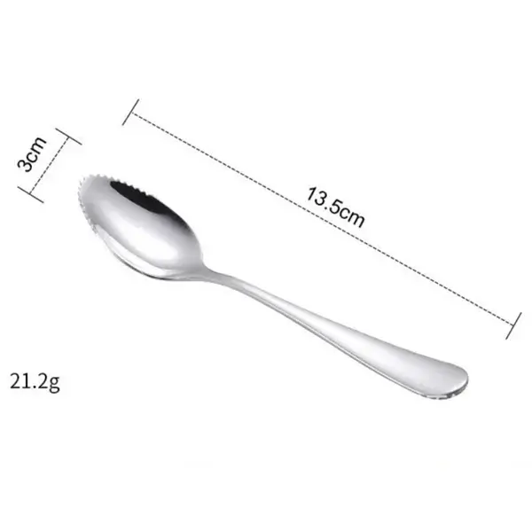 Serrated Puree Spoon