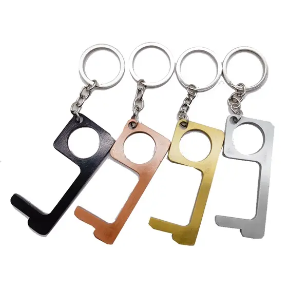 Portable Door Opener Keyring Non Touch Elevator Button Tool
