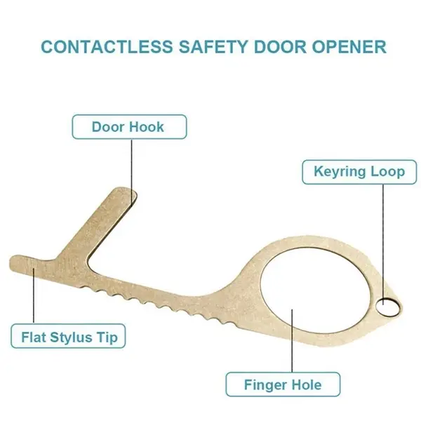 Alloy Germ Free Key