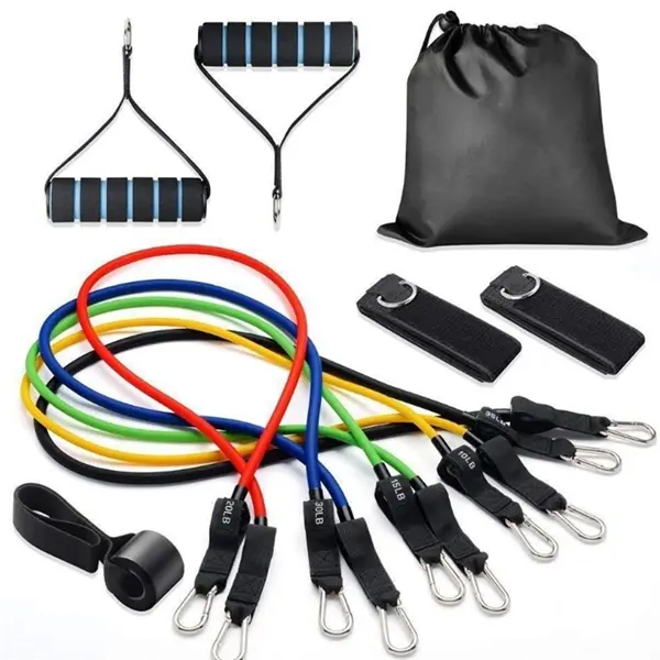 Latex tension rope slide disc resistance band combination