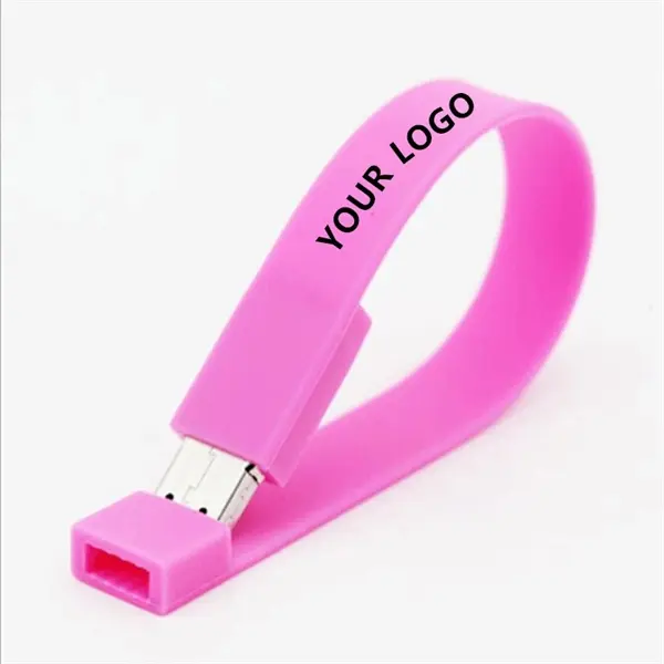 Silicone Wristbands USB Flash Drives