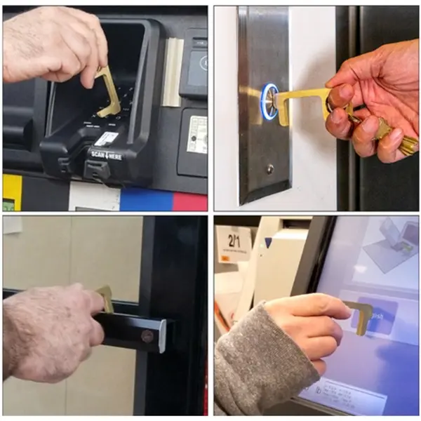 Hygiene Hand Germ Free Door Hook Stylus Safety Opener