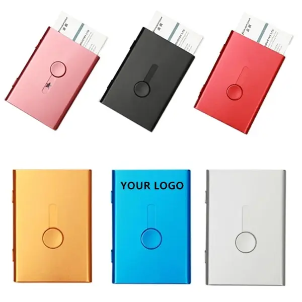 Push out Business Card Case
