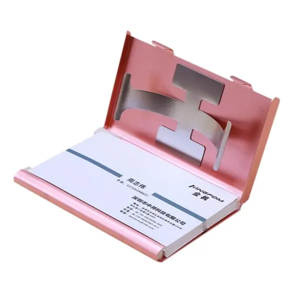 Push out Business Card Case