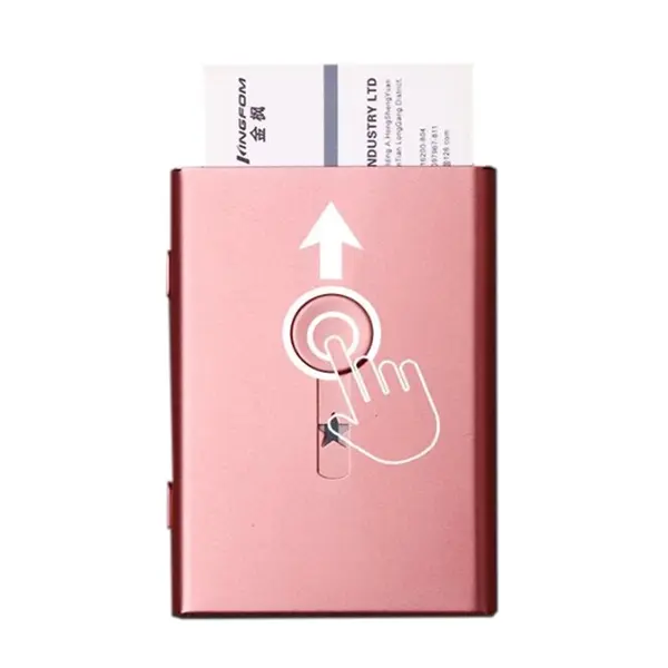 Push out Business Card Case