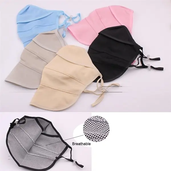Reusable Protective Face Mask Sunscreen